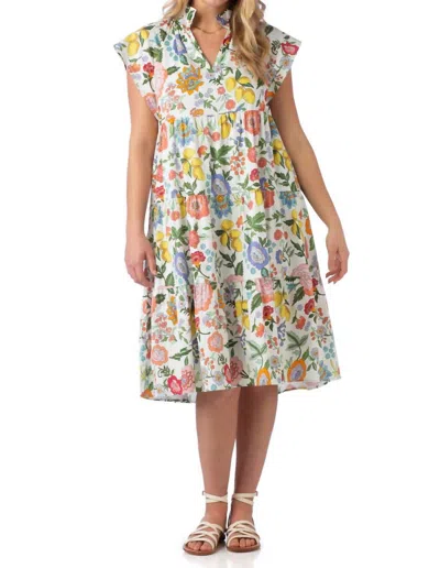 Crosby By Mollie Burch Eloise Dress In Lemon Verbena