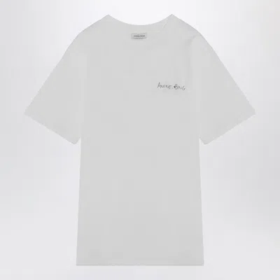 Anine Bing Walker Tee Lyrics In White