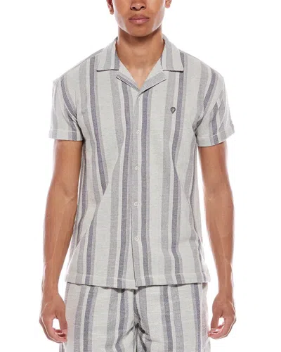 Sunset And Vine Textured Knit Camp Shirt