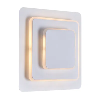 Cwi Lighting Private I Led Sconce With Matte White Finish Lumens 468