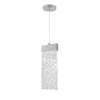 Cwi Lighting Carolina Led Pendant With Pewter Finish