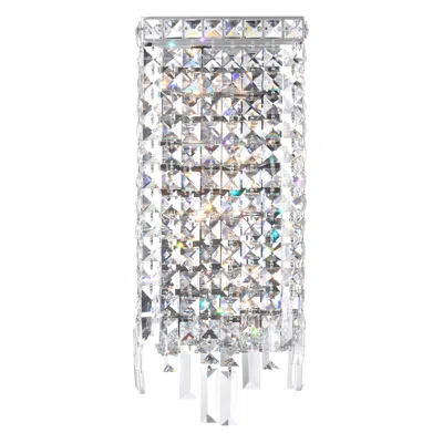 Cwi Lighting Colosseum 4 Light Wall Sconce With Chrome Finish