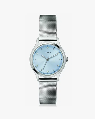 Timex Transcend Ladies Dress Watch In Metallic