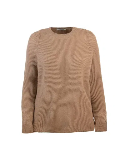 's Max Mara Woman Beige Knitwear In Neutral