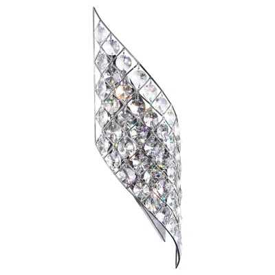 Cwi Lighting Chique 4 Light Wall Light With Chrome Finish