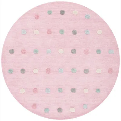 The Company Store Dotted Stripe Hand Tufted Wool Rug