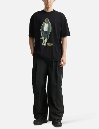 Pleasures Graphic-print T-shirt In Black