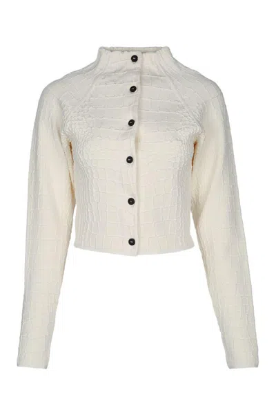 Jacquemus Le Cardigan Scala In Neutral