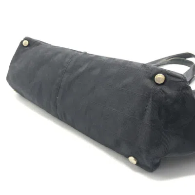 Pre-owned Chanel New Travel Line Black New Travel Line Tote Bag ()
