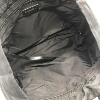 Pre-owned Chanel New Travel Line Black New Travel Line Tote Bag ()