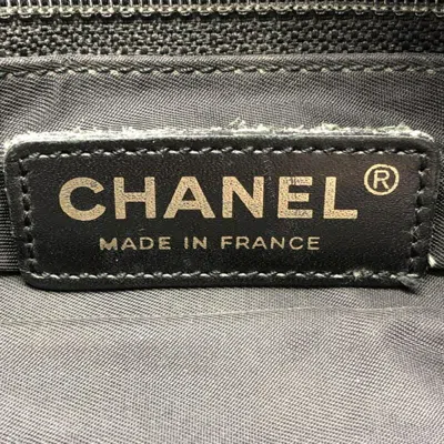 Pre-owned Chanel New Travel Line Black New Travel Line Tote Bag ()