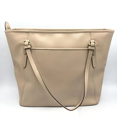 Pre-owned Coach Beige Tote Bag ()