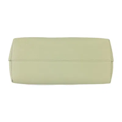 Pre-owned Fendi Green Leather Handbag Shoulder Bag ()