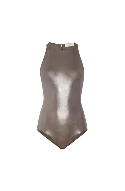 Lapointe Shiny Jersey Bodysuit