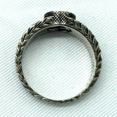Pre-owned Gucci Silver Silver 925 Band Ring ()