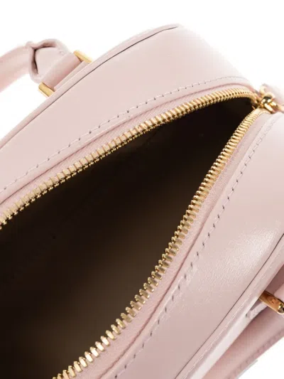 Alexander Mcqueen Mini Leather Tote Bag In Pink