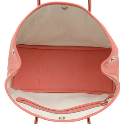 Pre-owned Hermes Rose Jaipur Epsom Leather Handbag Tote Bag ()