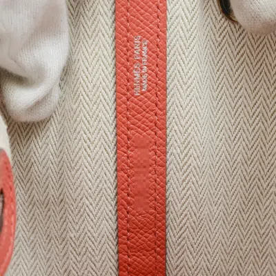 Pre-owned Hermes Rose Jaipur Epsom Leather Handbag Tote Bag ()