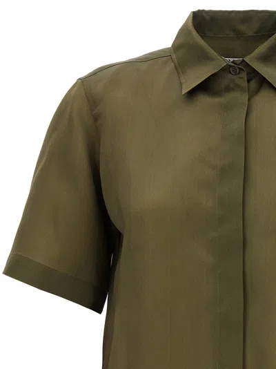 Max Mara Acanto Shirt And Blouse Green In Green