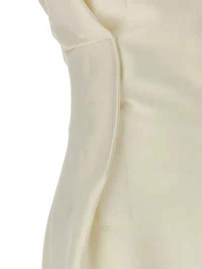 Sportmax Adito Dresses White In Neutral
