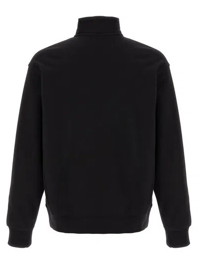 Carhartt Script Sweatshirt With Ribbed Cuffs And Hem