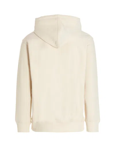 Carhartt Wip Cream Cotton Hooded American Script Sweat