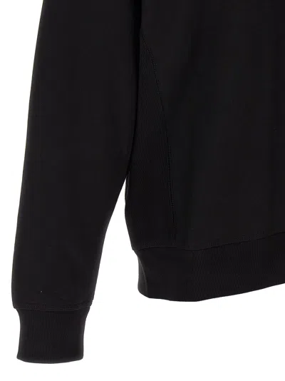 Carhartt Script Sweatshirt With Ribbed Cuffs And Hem