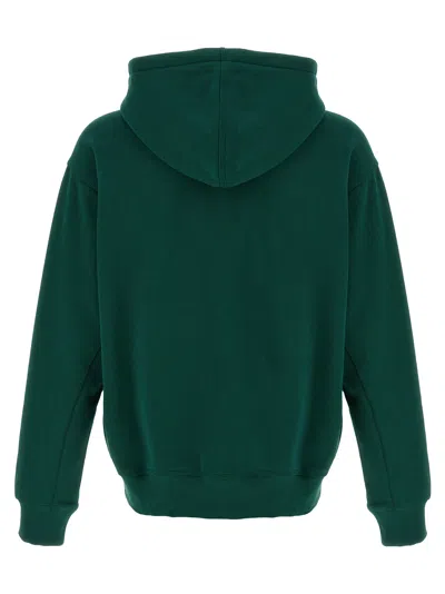 Carhartt Wip American Hooded Cotton-blend Sweatshirt In Green