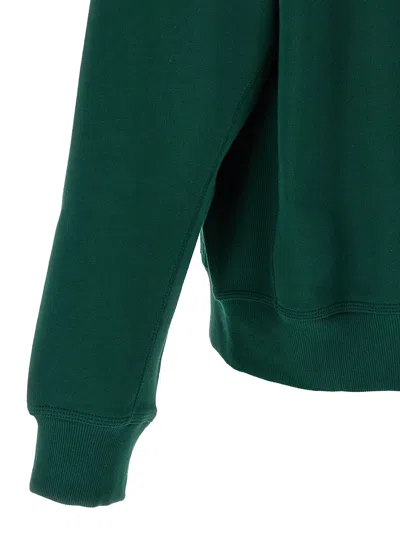 Carhartt Wip American Hooded Cotton-blend Sweatshirt In Green