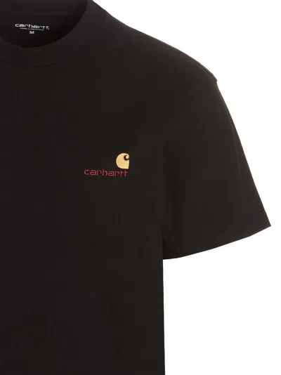 Carhartt Wip American Script Logo-embroidered Cotton T-shirt