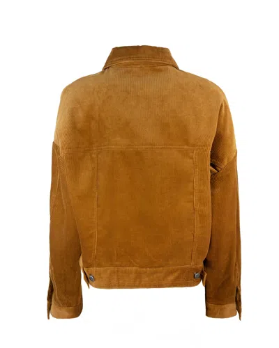 Apc A.p.c. Giacca Cally Caramel In Brown
