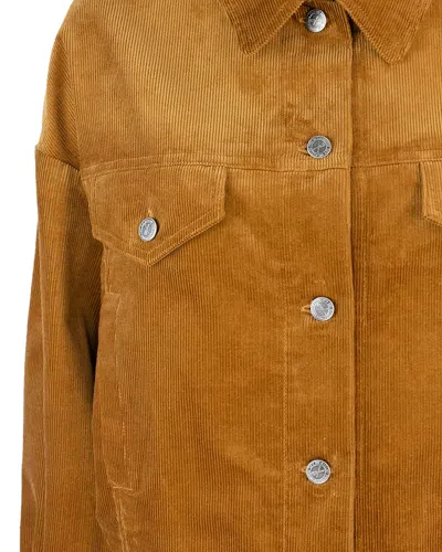 Apc A.p.c. Giacca Cally Caramel In Brown