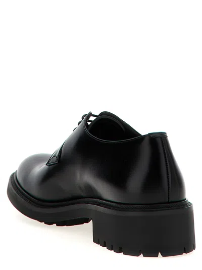Saint Laurent Derby Antoine In Pelle Liscia In Black