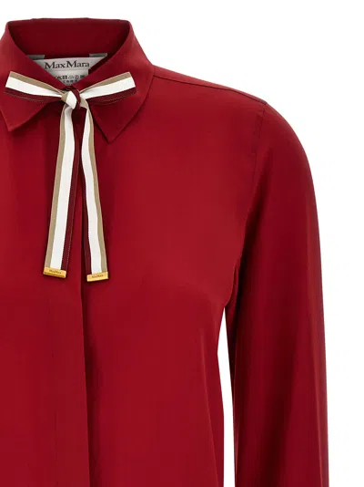 Max Mara Apollo Shirt And Blouse Red