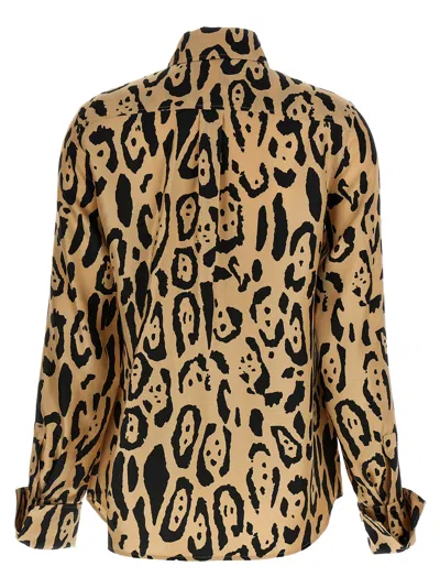 Sportmax Armony Shirt And Blouse Multicolor In Animal Print
