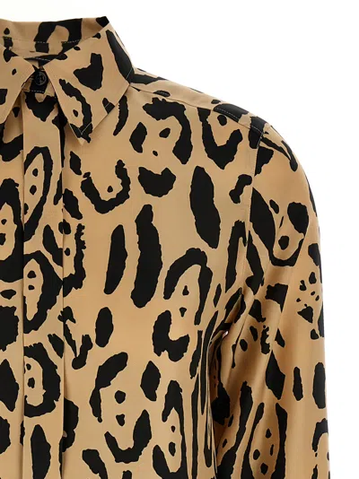 Sportmax Armony Shirt And Blouse Multicolor In Animal Print