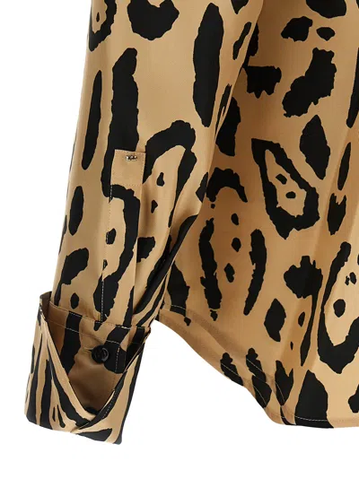 Sportmax Armony Shirt And Blouse Multicolor In Animal Print