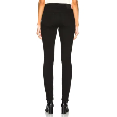 Acne Studios Blå Konst Climb Cotton Denim Jeans In Brown