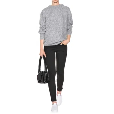 Acne Studios Blå Konst Climb Stay Jeans In Black