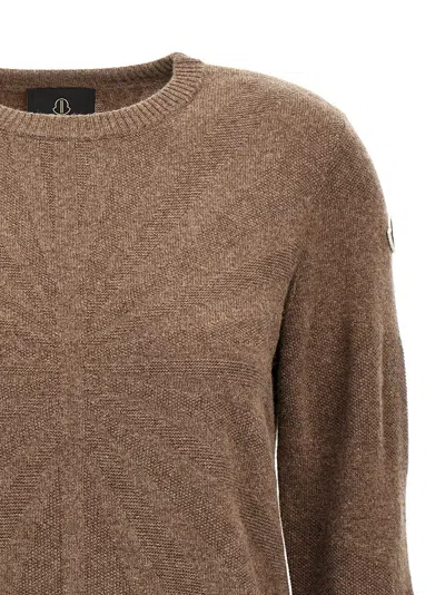 Rick Owens Biker Sweaters And Cardigans Brown In Brown