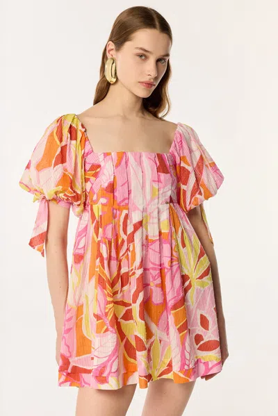 Poupette St Barth Mini Dress Catalina In Pink