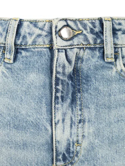 Icon Denim Jeans With Belt Loops In Blue