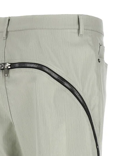 Rick Owens Grey Bolan Banana Jeans In Gray