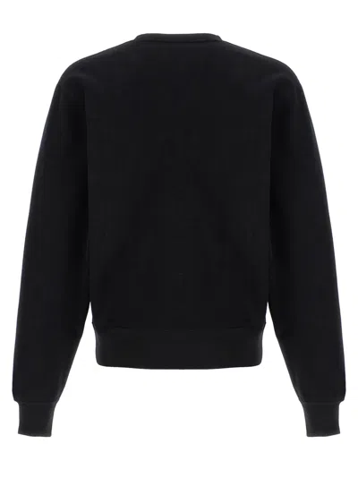 Saint Laurent Certified Cotton Sweatshirt With Cassandre Embroidery