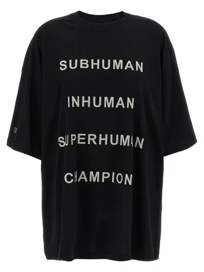 Rick Owens Champion X Owens Crew Neck Graphic T-shirt