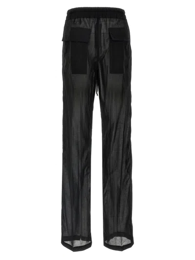 Rick Owens Drawstring Geth Belas Pants In Black