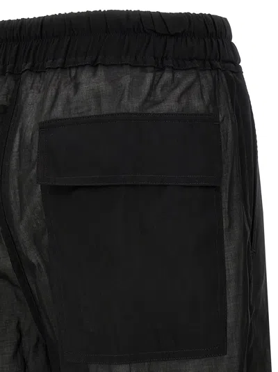 Rick Owens Drawstring Geth Belas Pants In Black