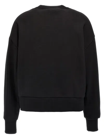 Carhartt Ip Womens Black Eldon Brand-patch Cotton-blend Sweatshirt In Black