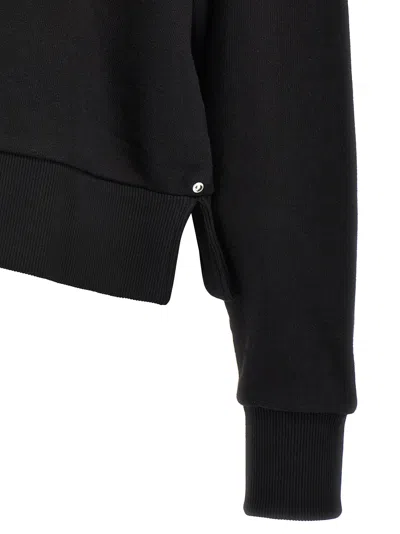 Carhartt Ip Womens Black Eldon Brand-patch Cotton-blend Sweatshirt In Black