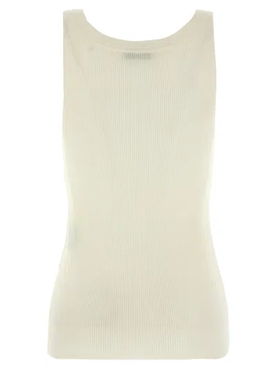 Max Mara White Eliadi Top